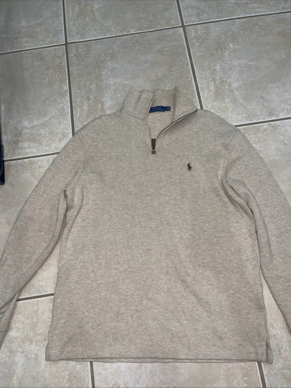 Polo by Ralph Lauren Light Tan Pullover Men’s Size M